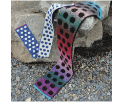 Mysterious Disappearing Dot Scarf