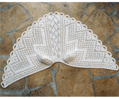 Faroese Flower Shawl