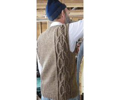 Glen Moir Vest