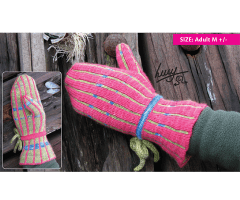 Pinstripe Mitts