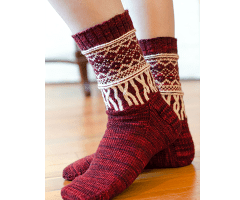 Fringe Socks