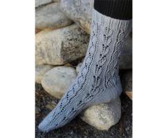 Leafy Lace Socks