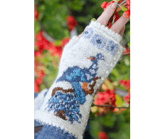 Peacock Mitts