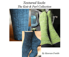 Textured Socks Collection, Knit & Purl