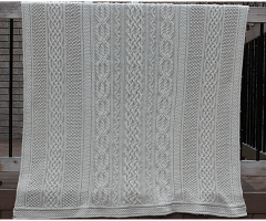 Burridge Lake Aran Afghan