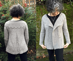Flutter Front Cardigan