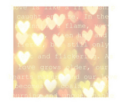 Love is friendship caught on fire