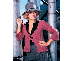 Cabled Cardigan