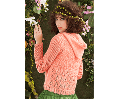 Lace Back Hoodie