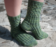 Forest Canopy Socks