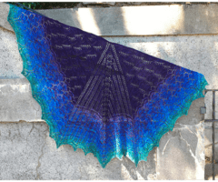 Peacock Shawl