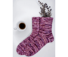 Cabled Glint Socks