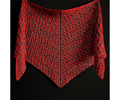 Entwined Queens Shawl