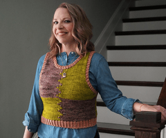 Colorblock Market Vest