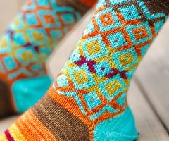 Dizzy Diamond Socks