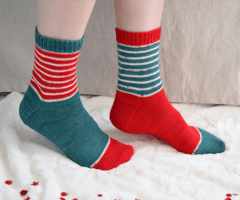 Christmas Capers Socks