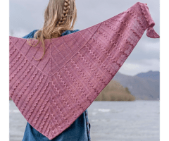 Pacific Crest Trail Shawl