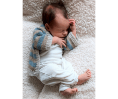 Safe and Warm Baby Cardigan