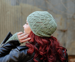 Twisty Lace Hat