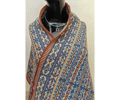 Four Color Fair Isle Shawl