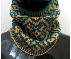 Embroidery Inspired Neck Warmer