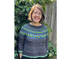 Pretty Boxes Sweater